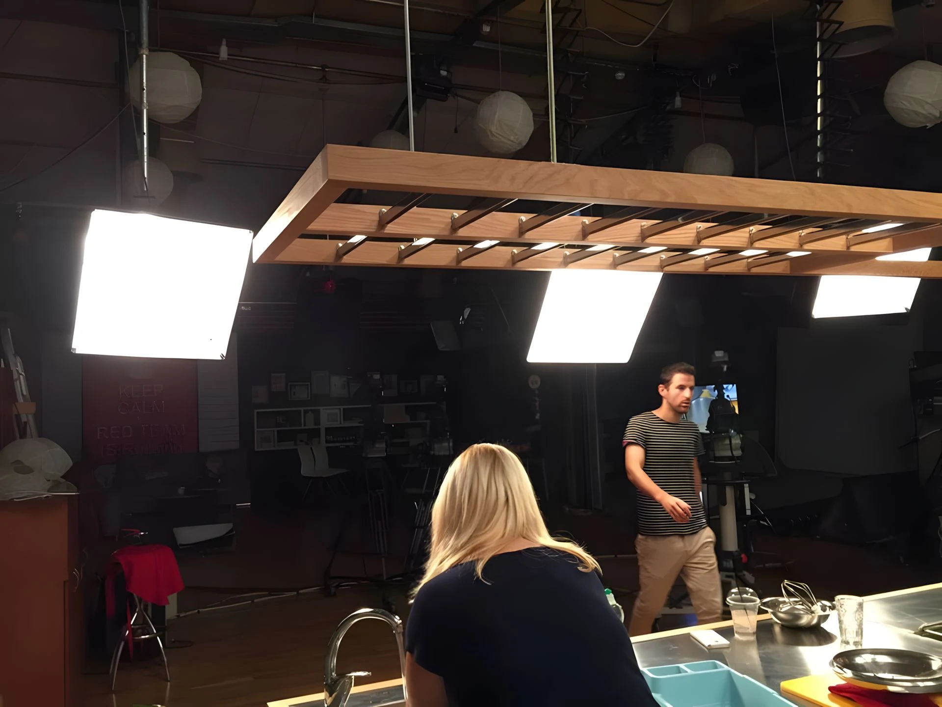 Television Studio Food Show A1