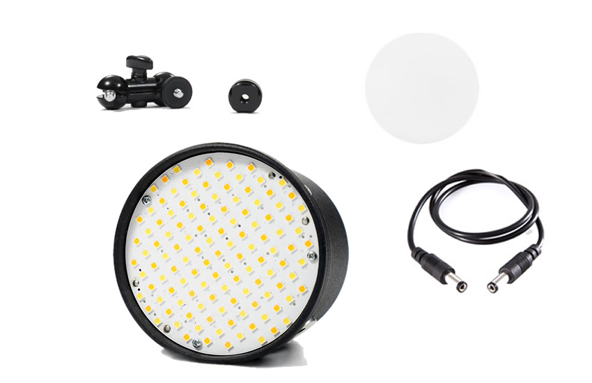 LED120W Full Kit w 2h Batt
